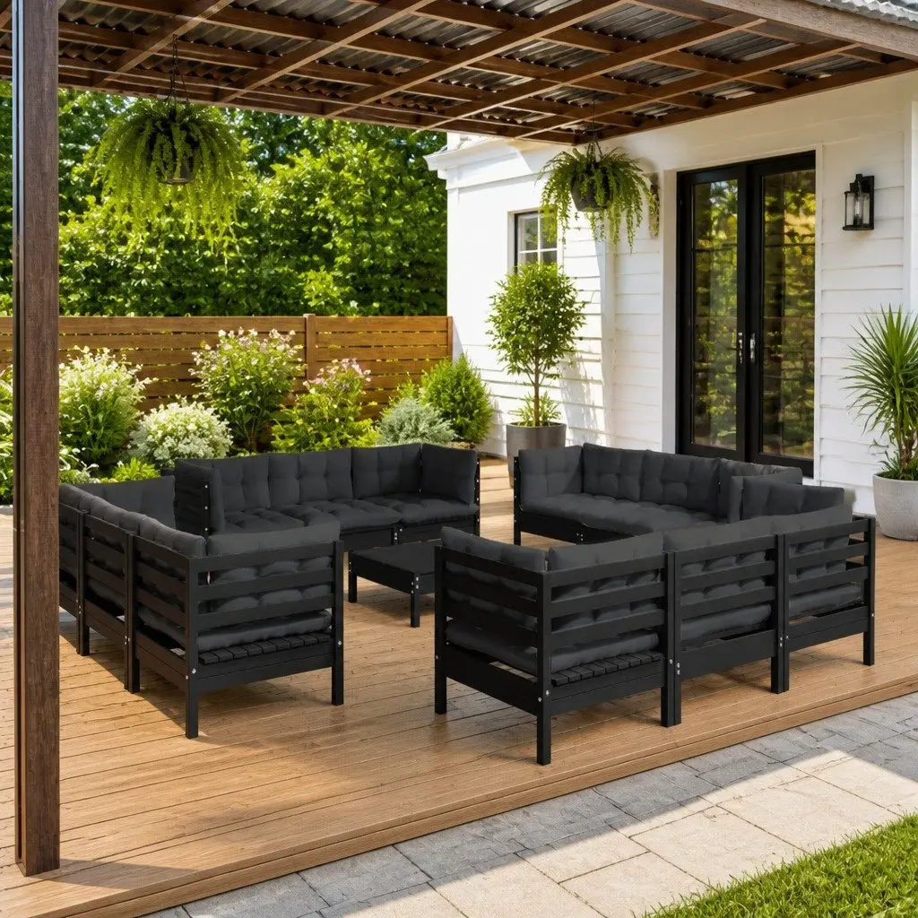 13 Piece Outdoor Garden Lounge Set