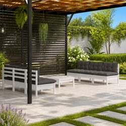 Detailed Specs for 7-Piece Garden Lounge Set