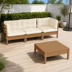 4-Piece Garden Lounge Set Specifications and Features