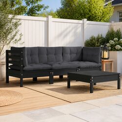 Specifications of the Garden Lounge Set: Pinewood, Cushions