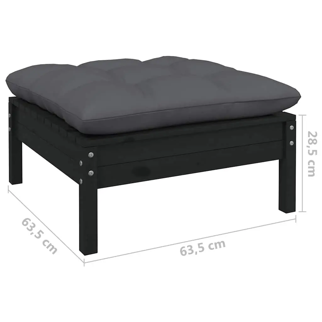 8 Piece Garden Lounge Set with Cushions