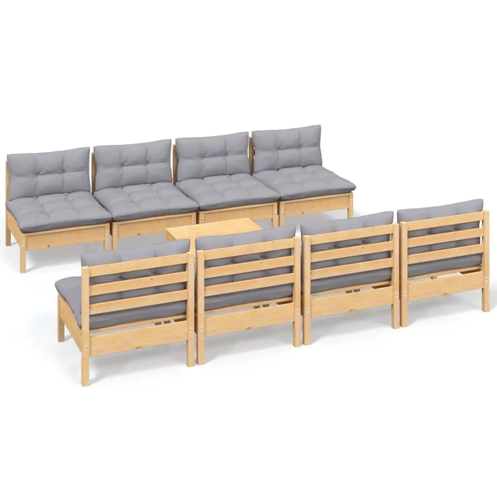 6 Piece Modular Garden Lounge Set