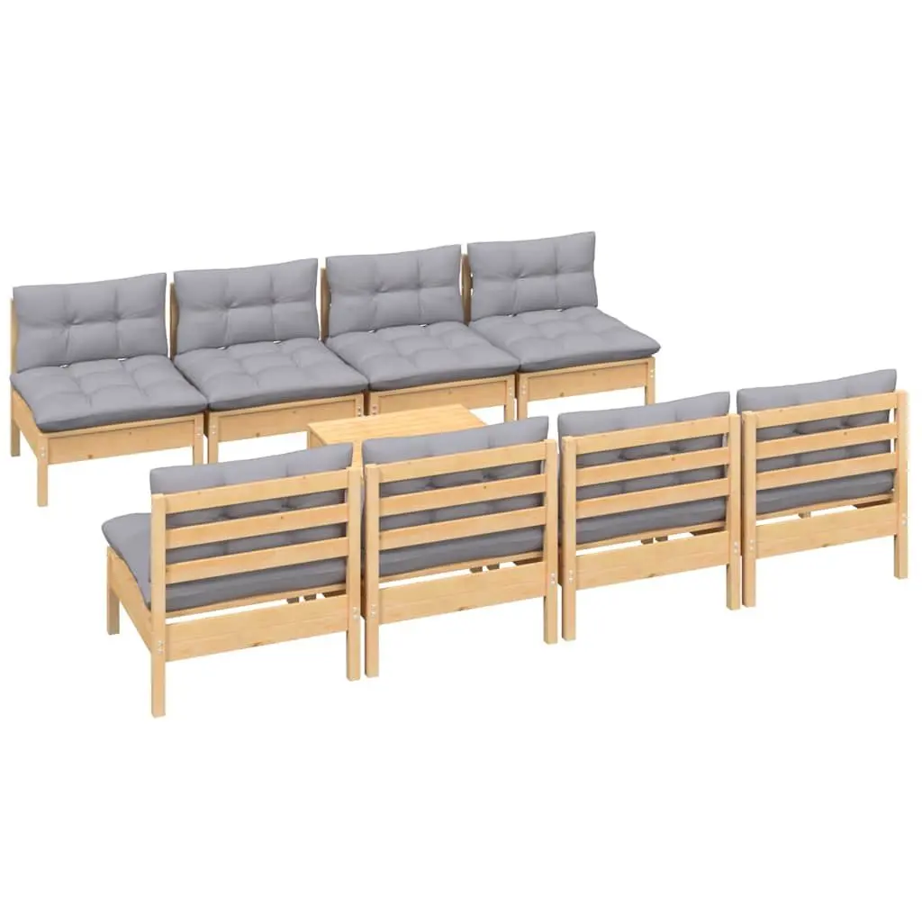 6 Piece Modular Garden Lounge Set