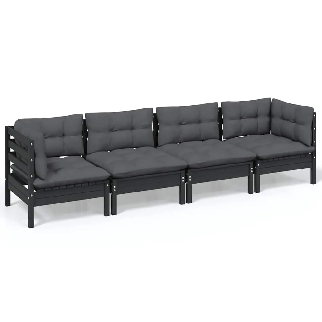 Garden Lounge Set Outdoor Patio Furniture 4 Piece