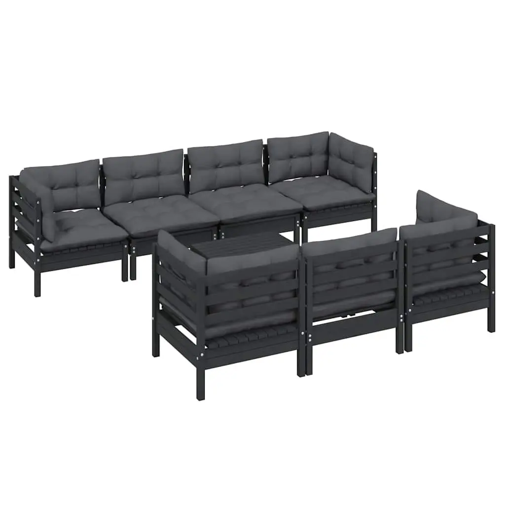 8 Piece Modular Outdoor Lounge Set