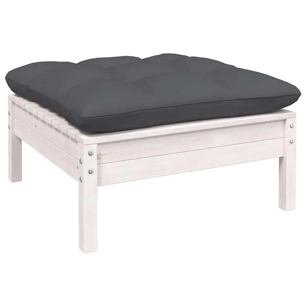 5-Piece Modular Garden Lounge Set with Solid Pinewood