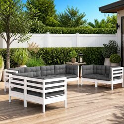 Specifications of 8 Piece Garden Lounge Set with Cushions
