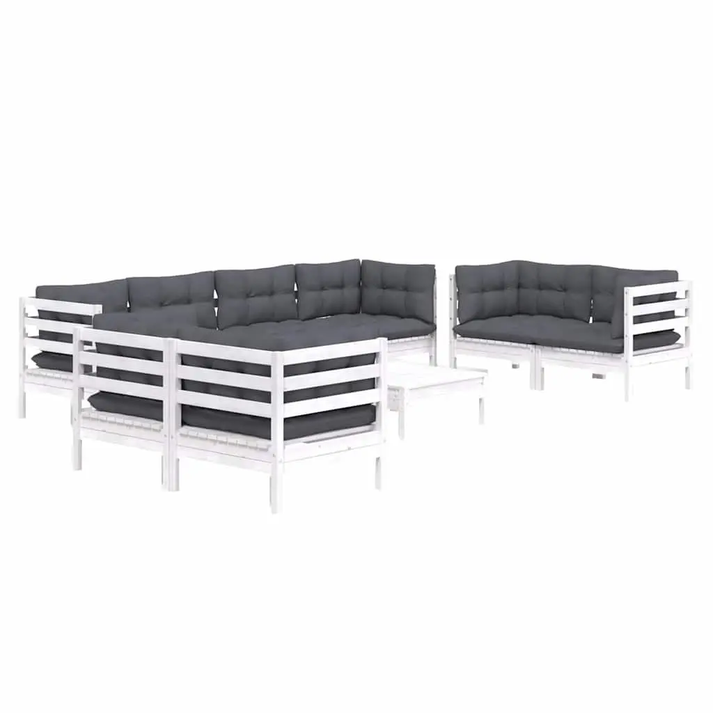 Garden Lounge Set Outdoor Patio Furniture 9 Piece Modular