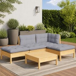 Specifications of the 5-Piece Garden Lounge Set