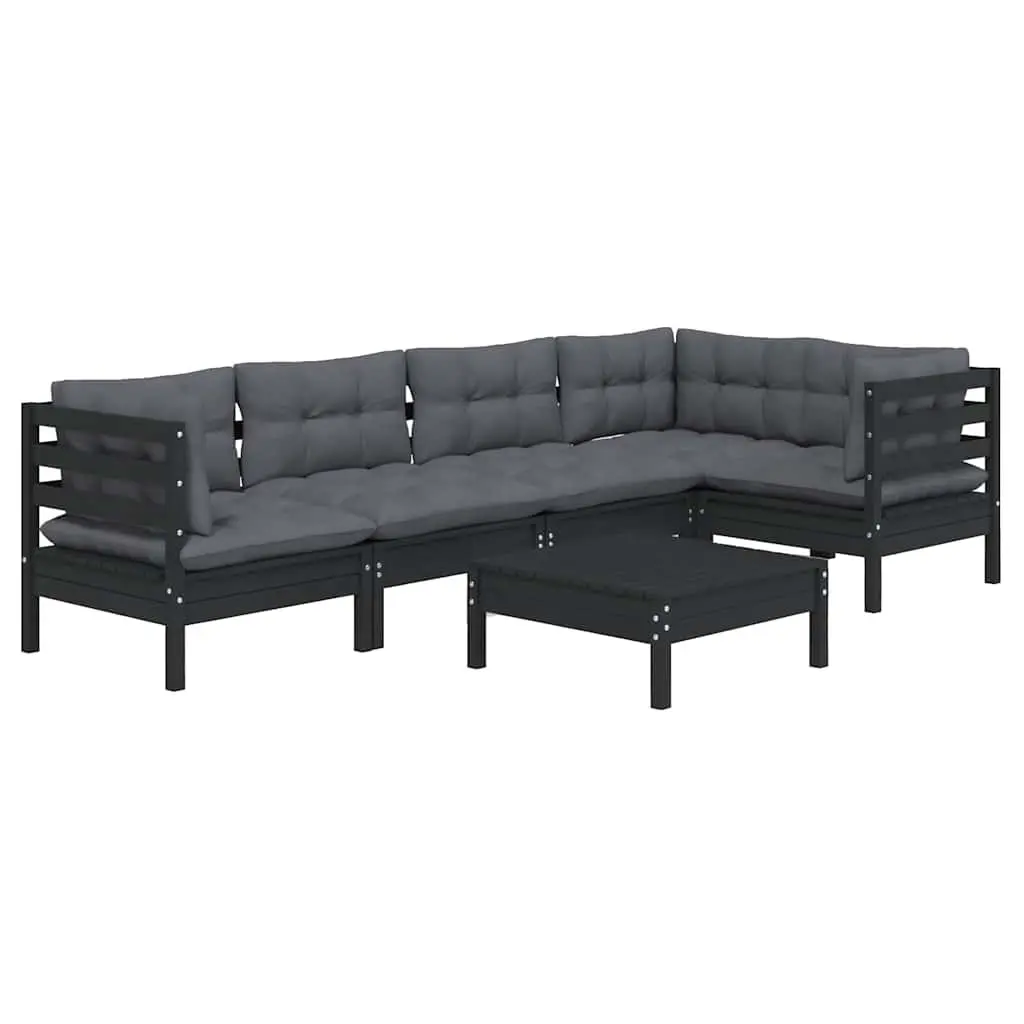 6 Piece Modular Garden Lounge Set