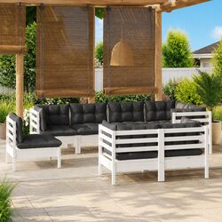 Specifications for 8-Piece Modular Outdoor Lounge Set