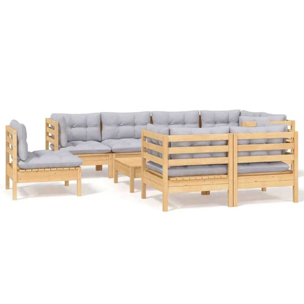9-Piece Modular Garden Lounge Set
