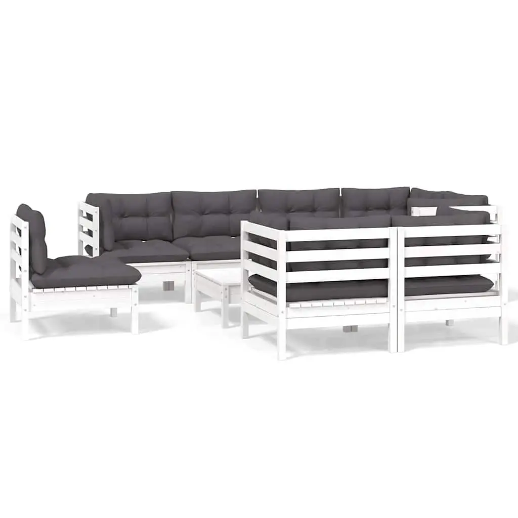 9 Piece Modular Garden Lounge Set
