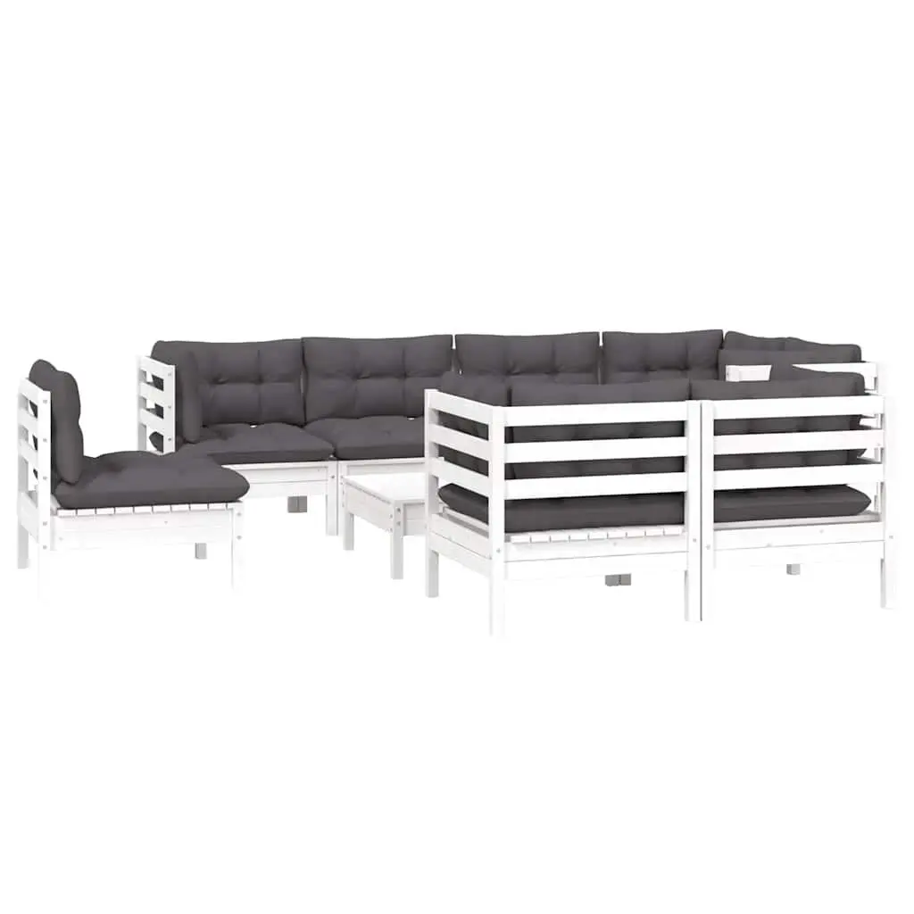 9 Piece Modular Garden Lounge Set