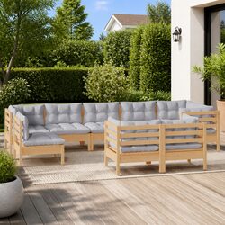 Specifications for 9-Piece Outdoor Garden Lounge Set