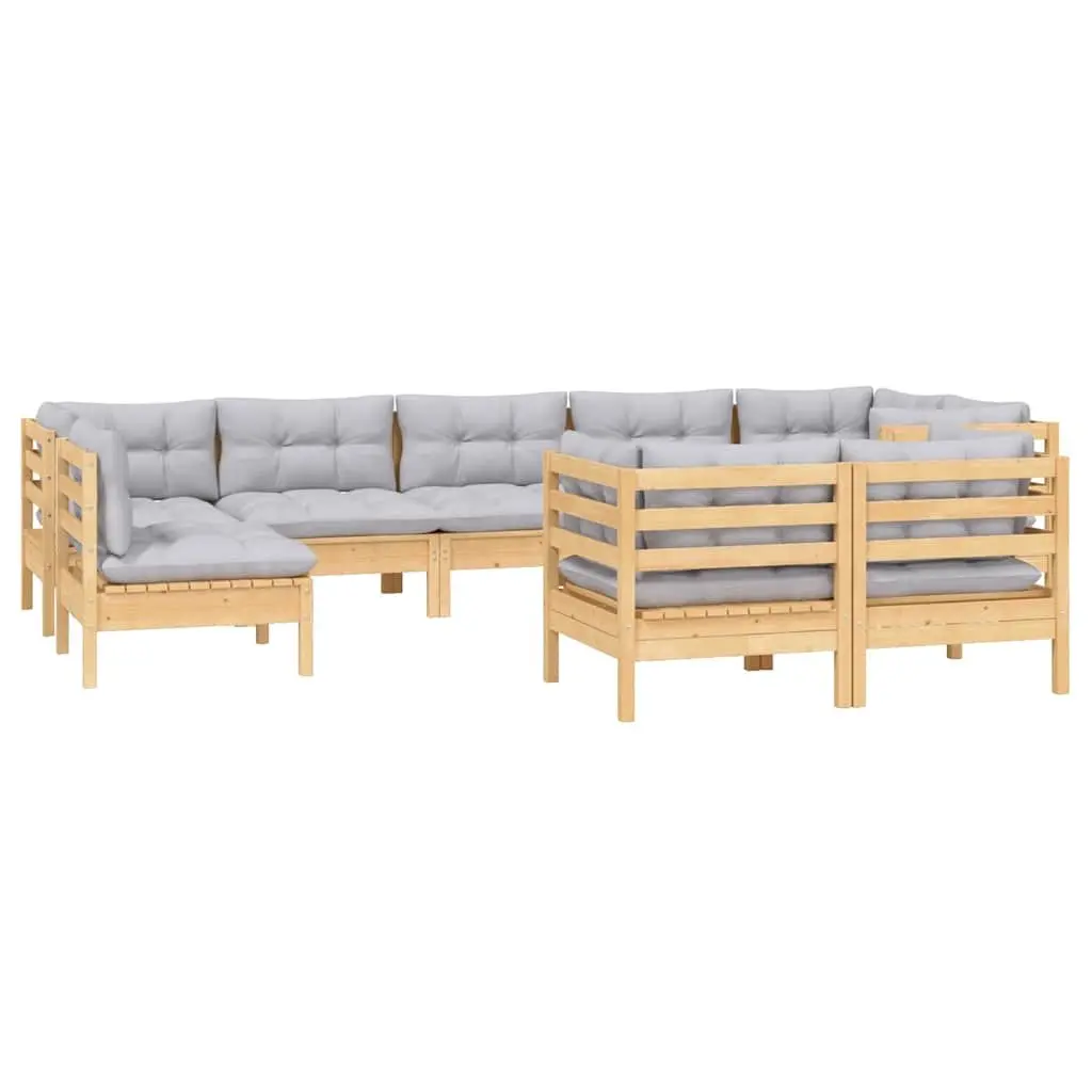 9-Piece Outdoor Garden Lounge Set