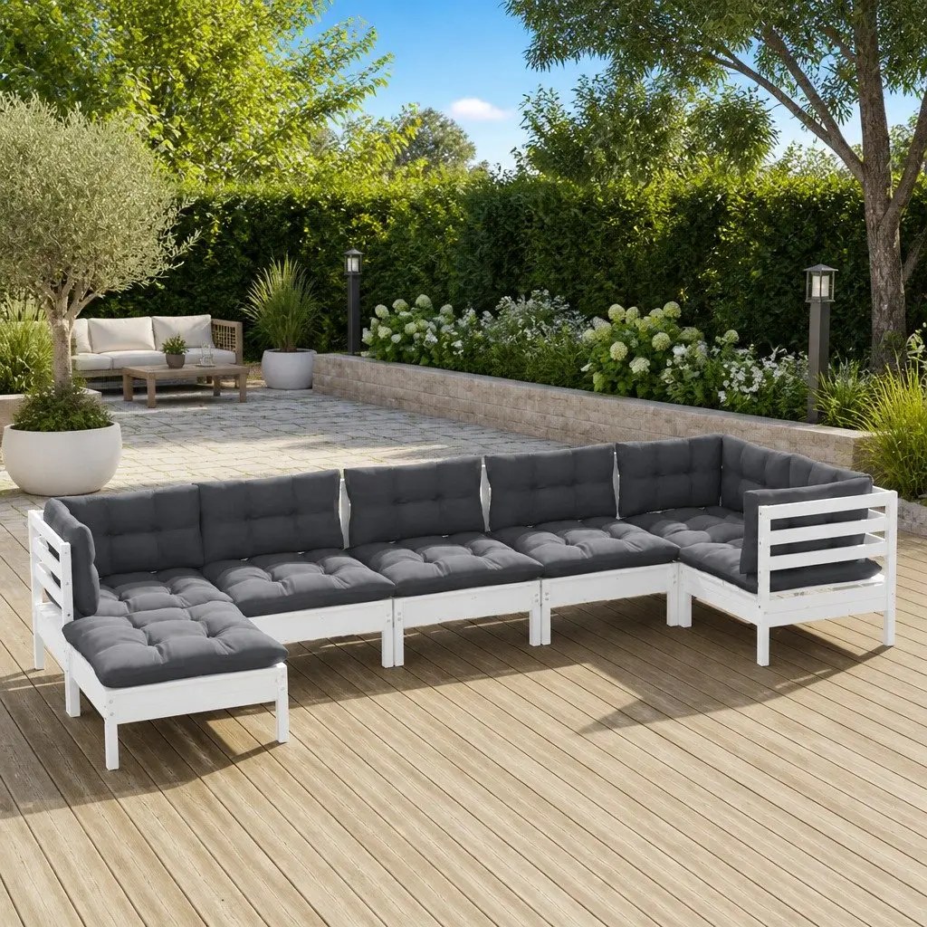 7 Piece Garden Lounge Set