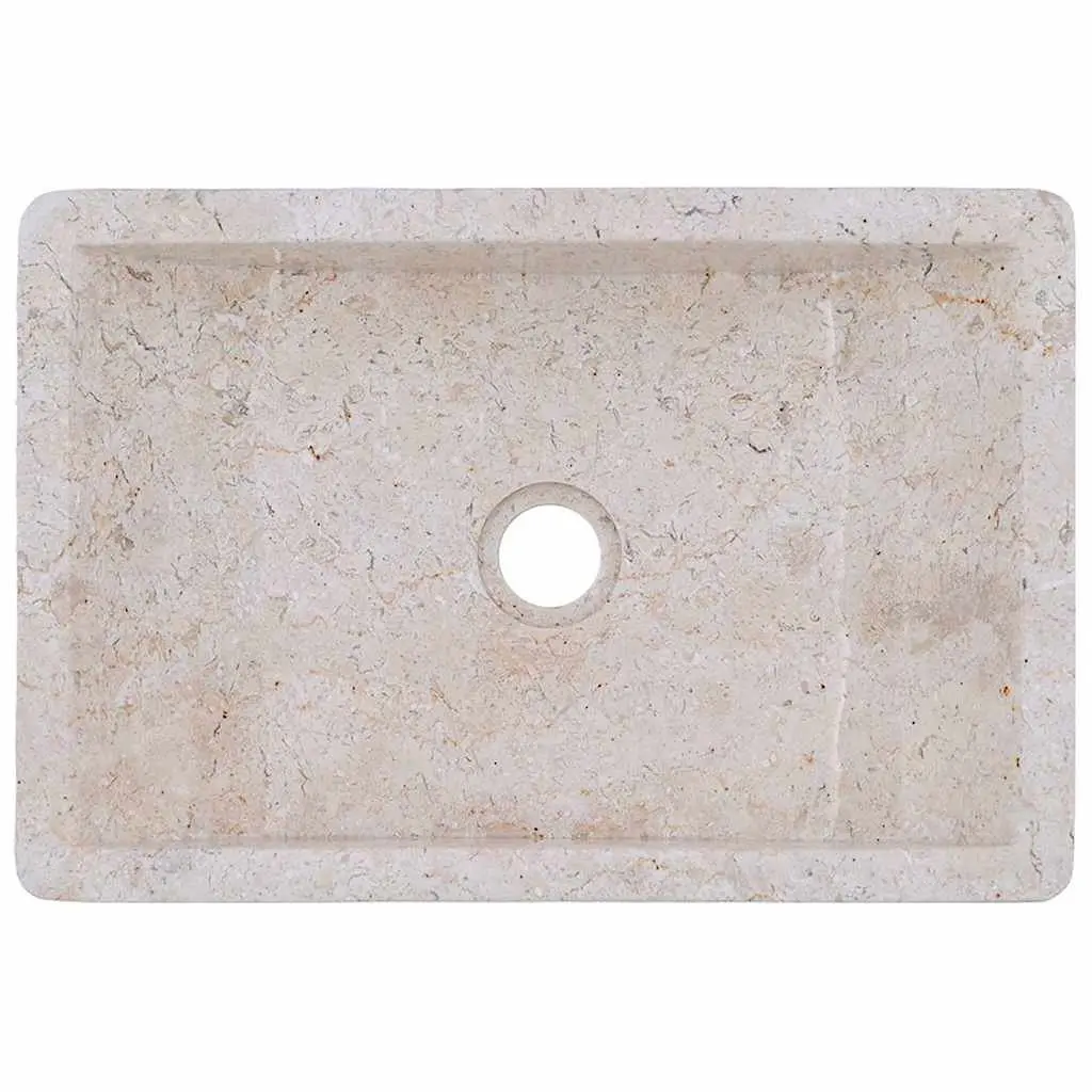 Cream Marble Bathroom Vanity