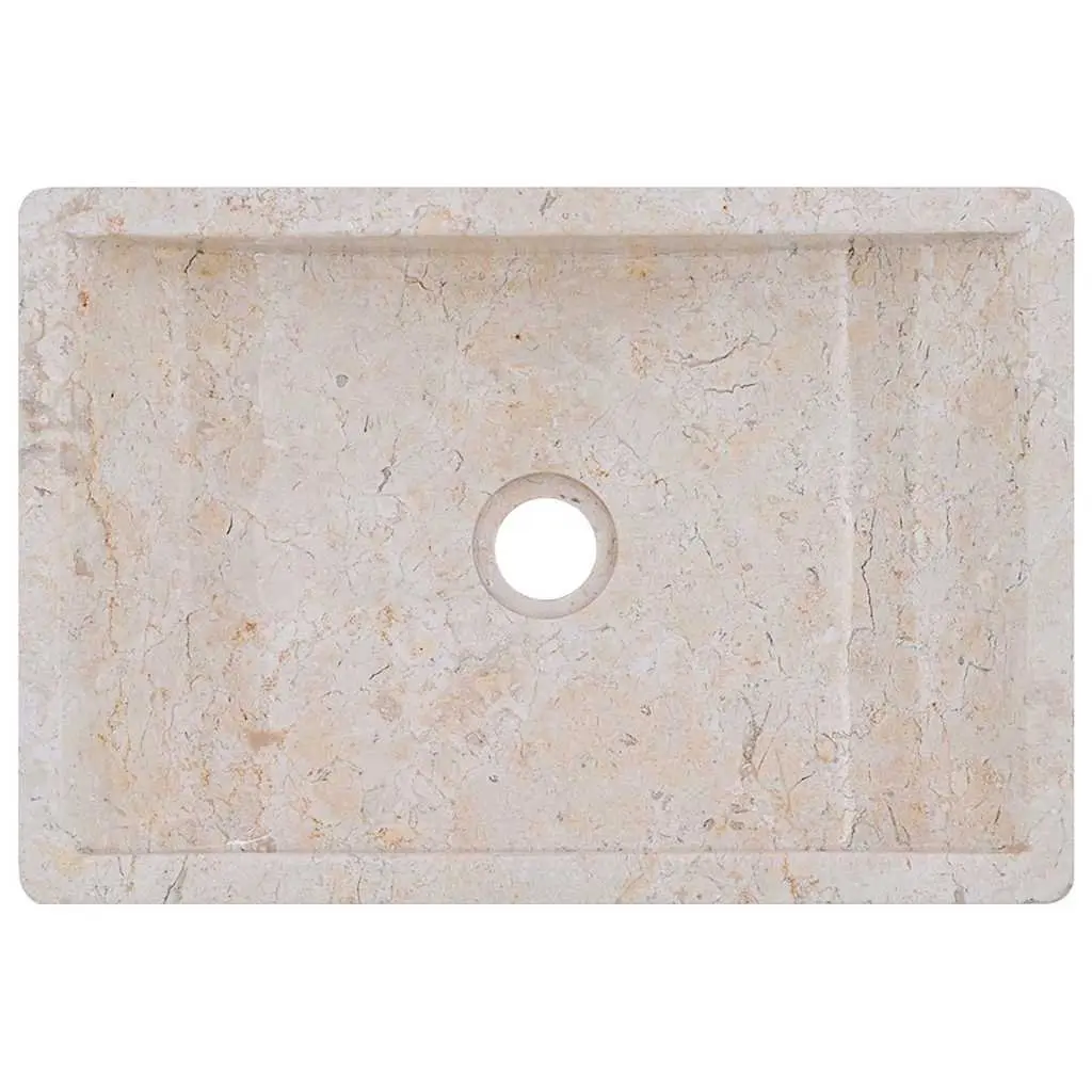 Cream Marble Bathroom Vanity