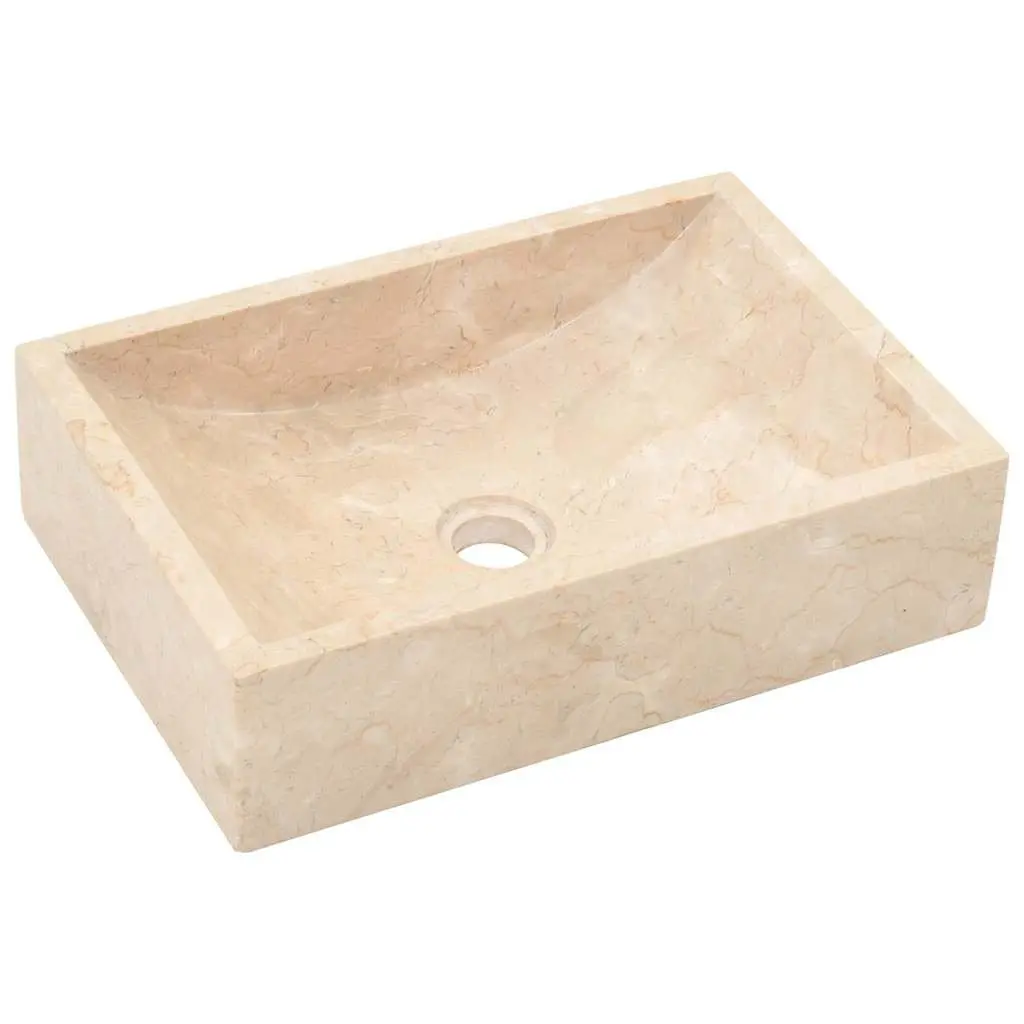 Cream Marble Bathroom Vanity