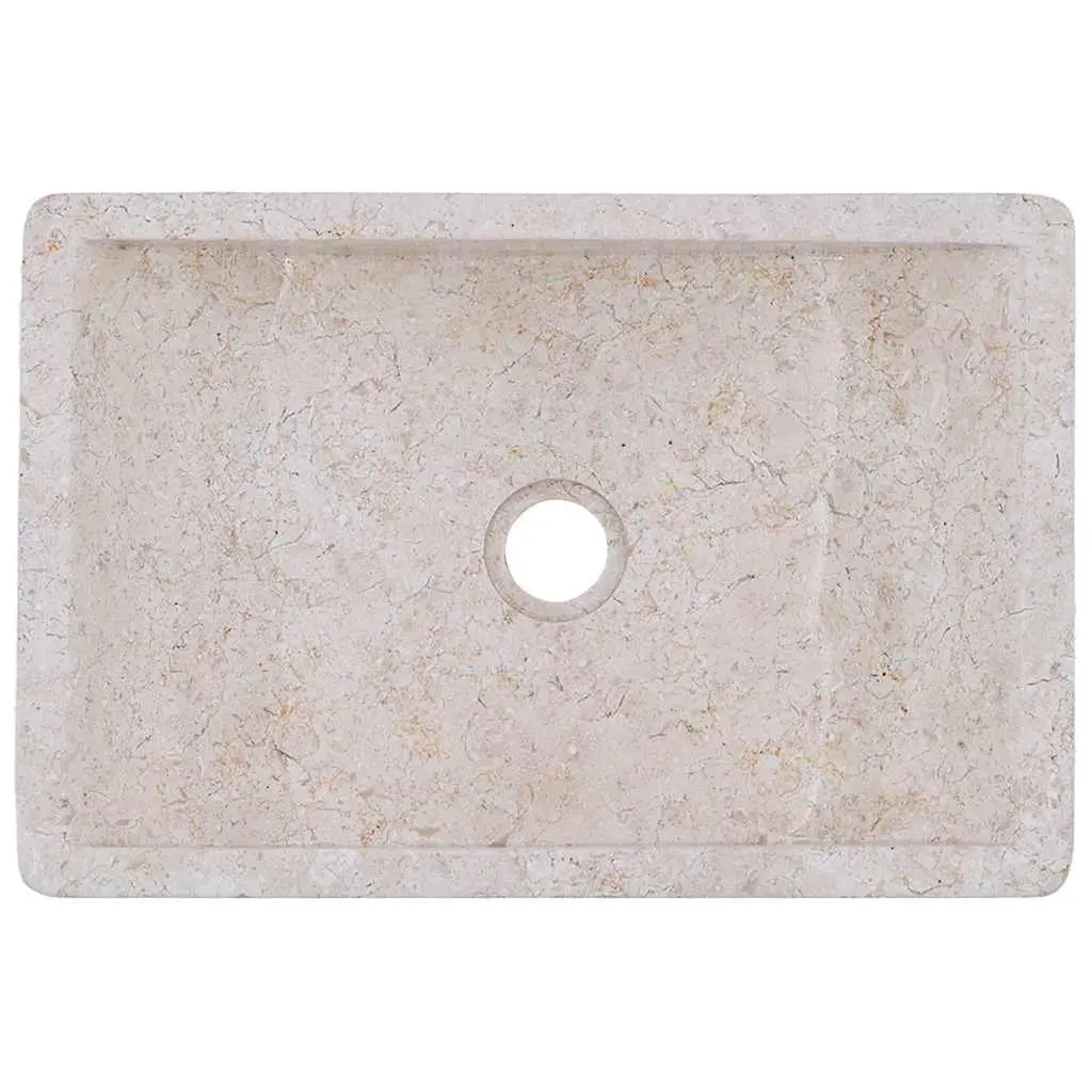 Cream Marble Bathroom Vanity