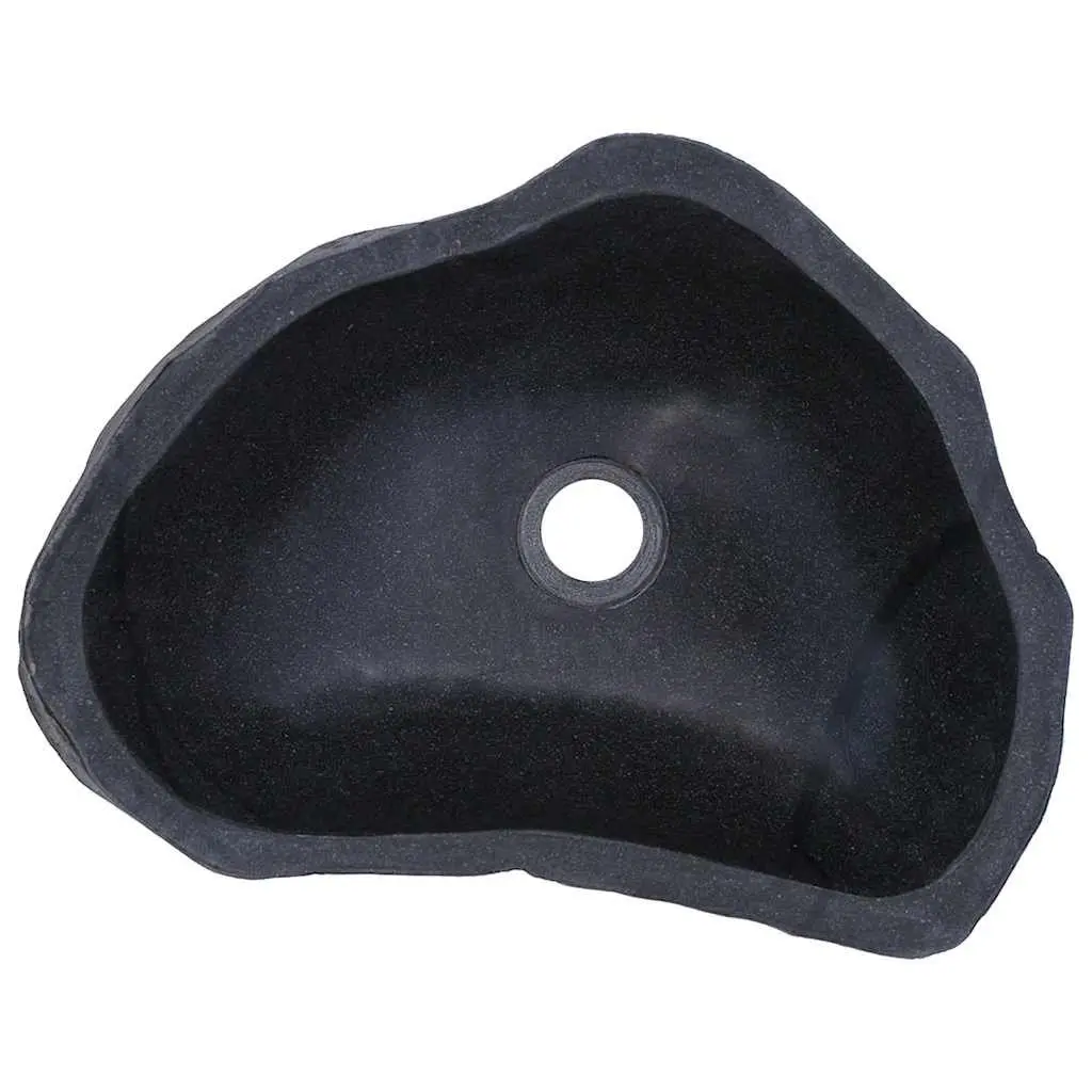 Dual Basin River Stone Sink Vanity