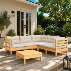 Specifications of 6-Piece Garden Lounge Set with Cushions