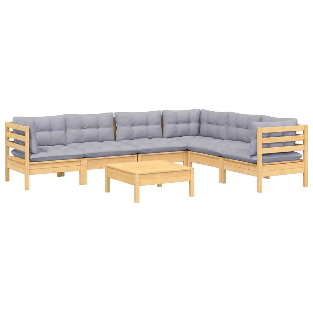 7 Piece Garden Lounge Set