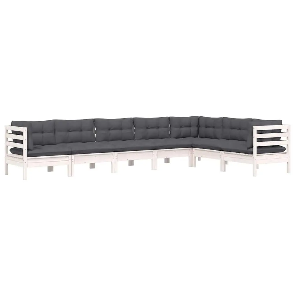 7 Piece Garden Lounge Set