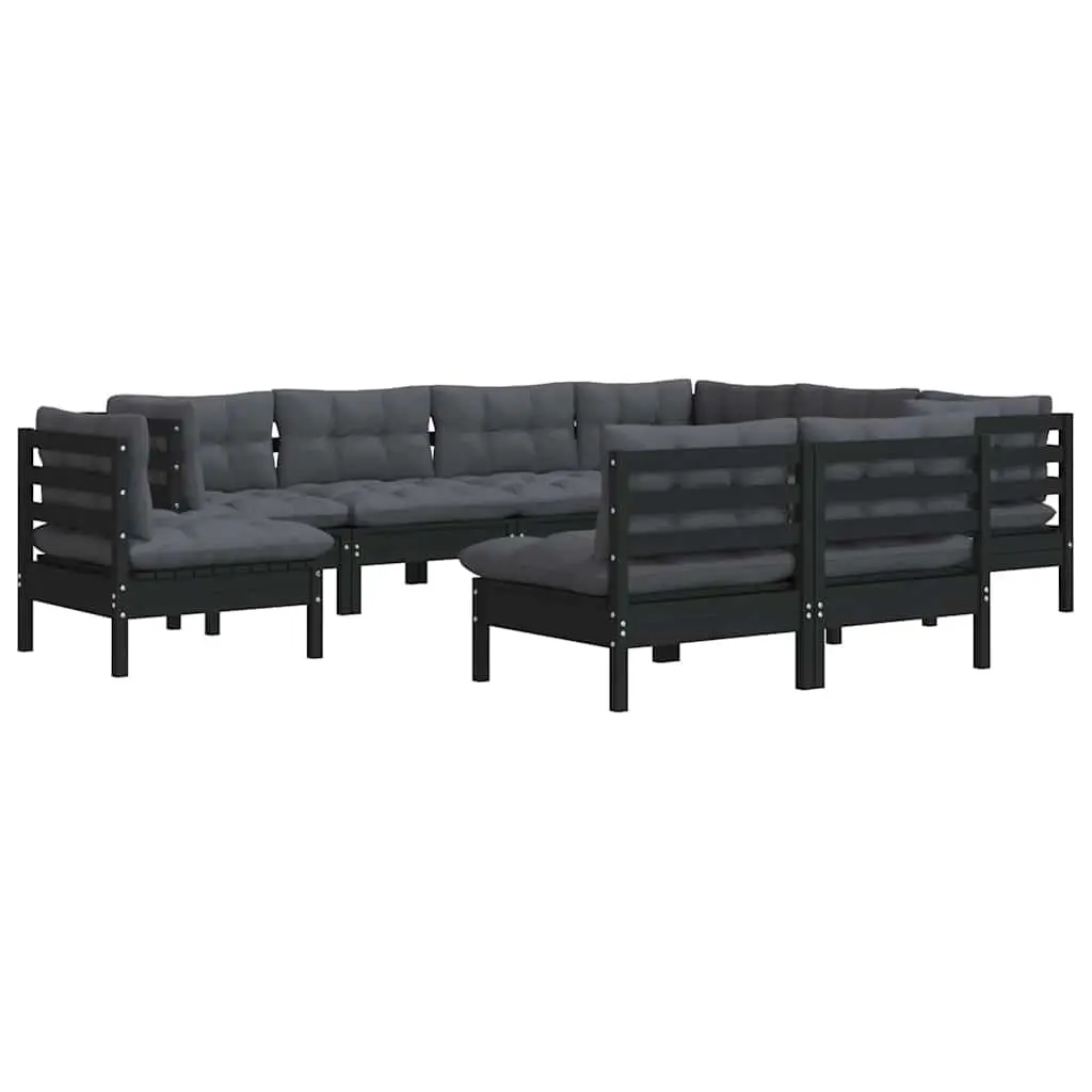 9 Piece Outdoor Patio Lounge Set