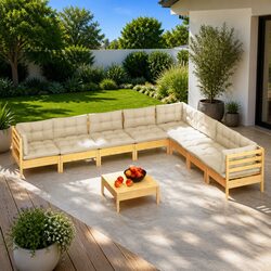 9-Piece Patio Sectional Lounge Set Specifications