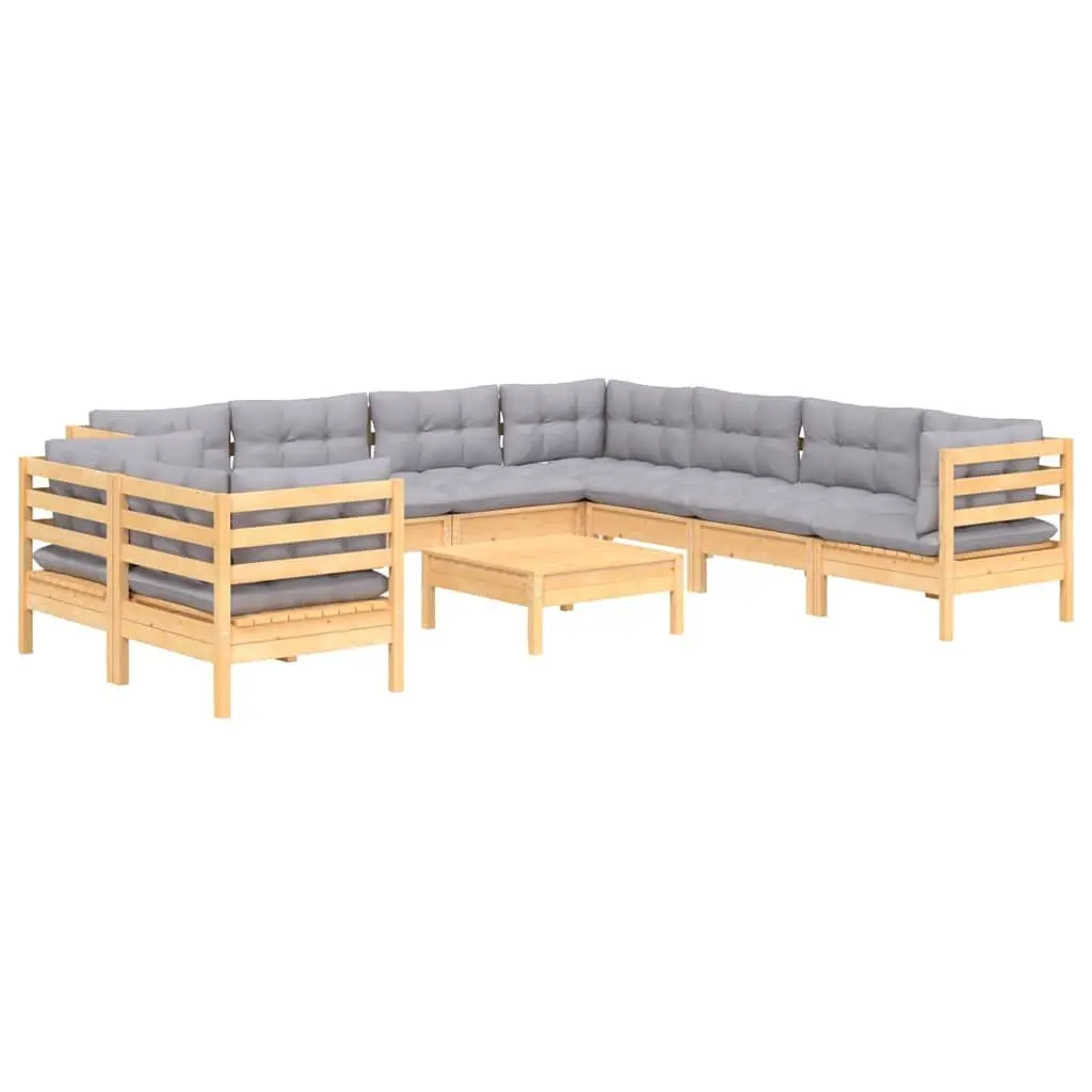 10-Piece Modular Garden Lounge Set