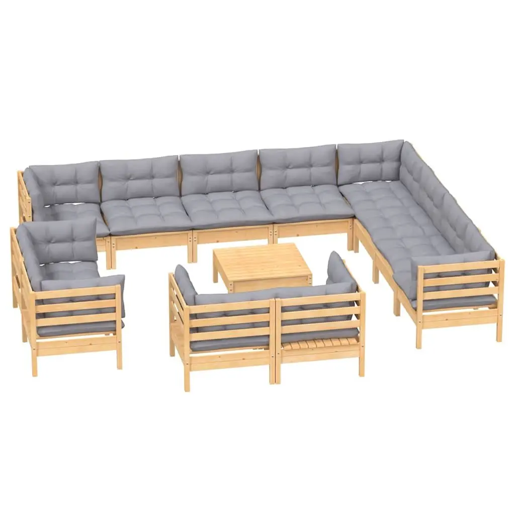 13 Piece Modular Garden Lounge Set
