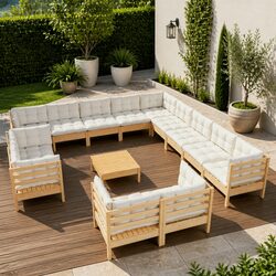 Specifications of the 14-Piece Outdoor Lounge Set