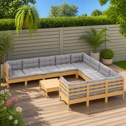 11 Piece Modular Garden Lounge Set Specifications