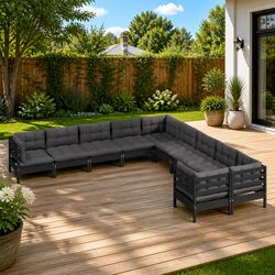Detailed Specifications for the 10-Piece Outdoor Lounge Set