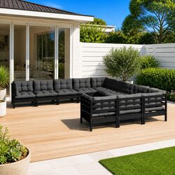 11 Piece Modular Outdoor Furniture Set Specifications