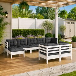 Specifications for 9 Piece Modular Outdoor Lounge Set