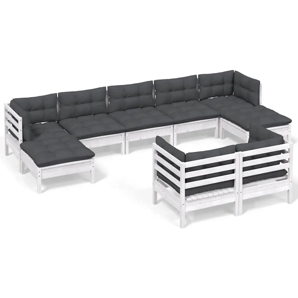 9 Piece Modular Outdoor Lounge Set