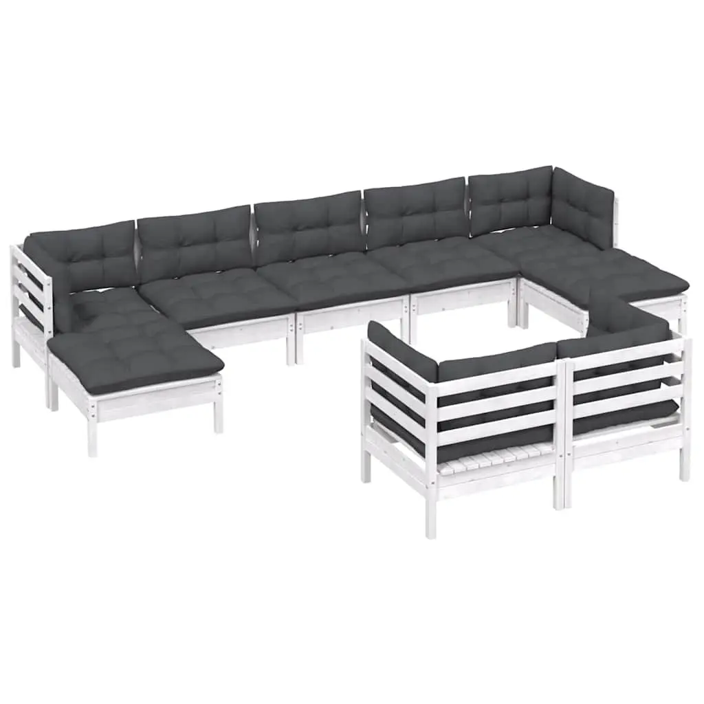 9 Piece Modular Outdoor Lounge Set