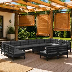 Detailed Specifications of 13-Piece Garden Lounge Set