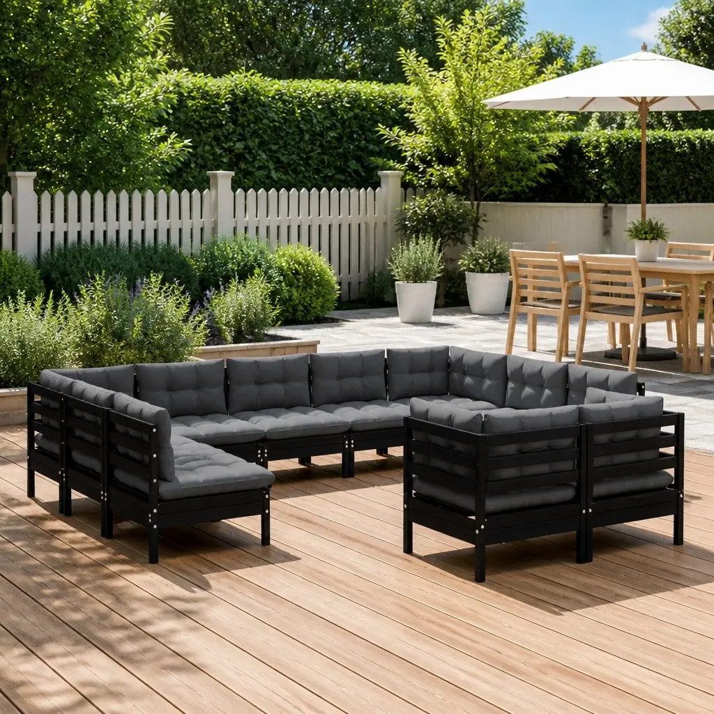11 Piece Modular Garden Lounge Set