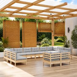 Specifications of 12-Piece Modular Garden Lounge Set