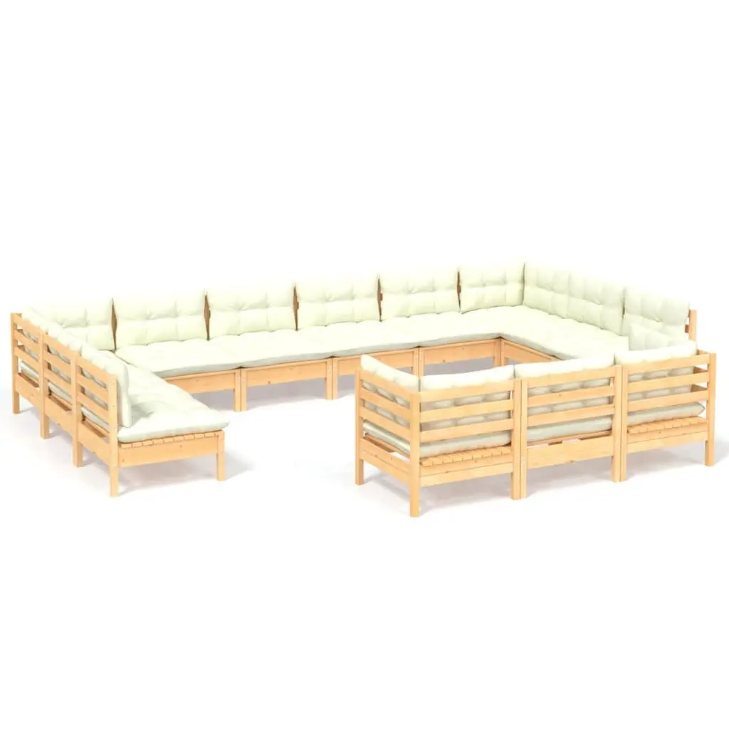 Pinewood 13 Piece Outdoor Lounge Set