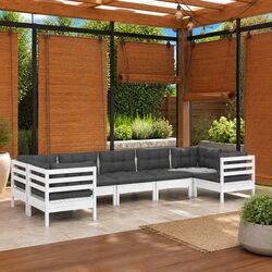 7 Piece Garden Lounge Set: Specs and Features