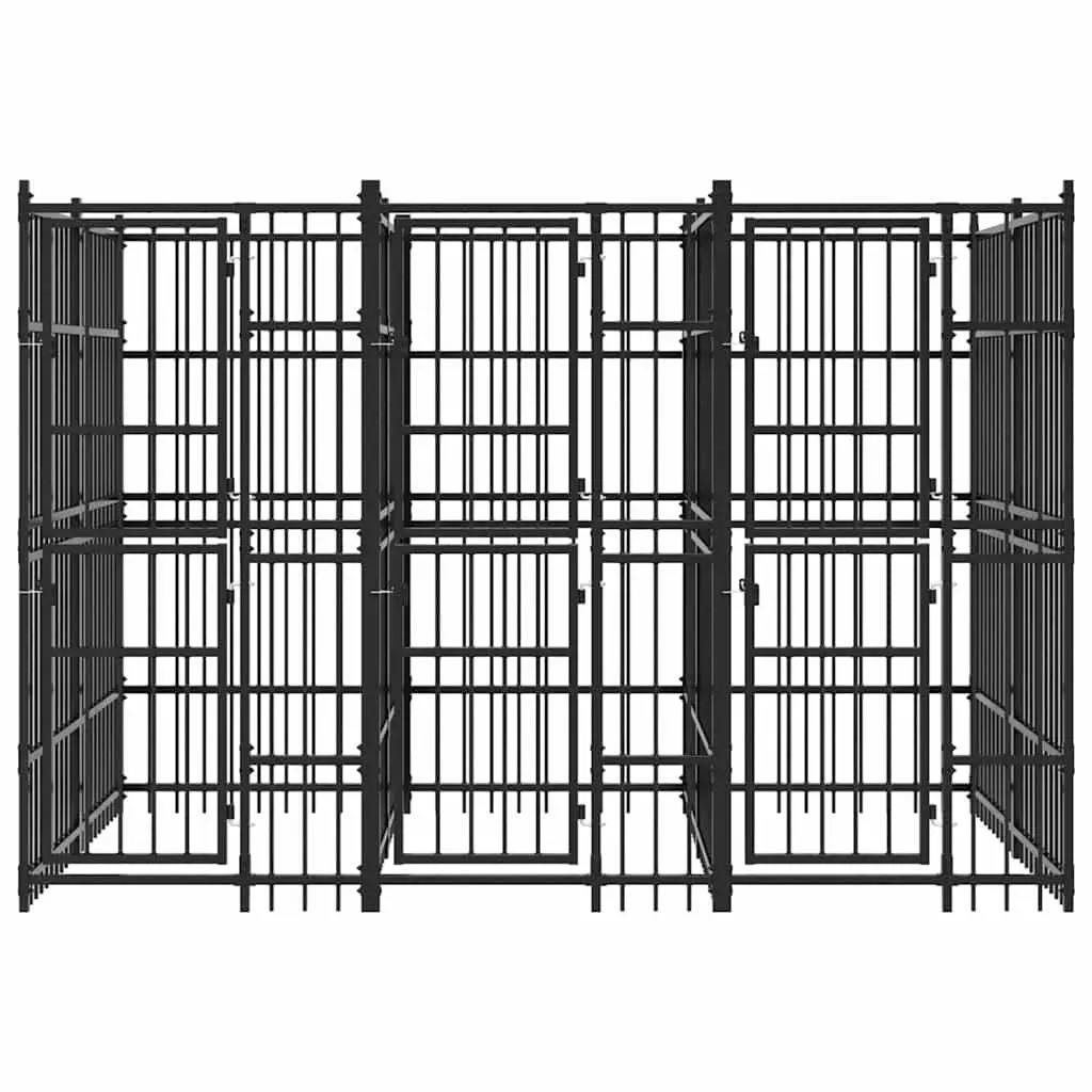Dog Kennel Outdoor Run Exercise Pen Large Garden Play Enclosure