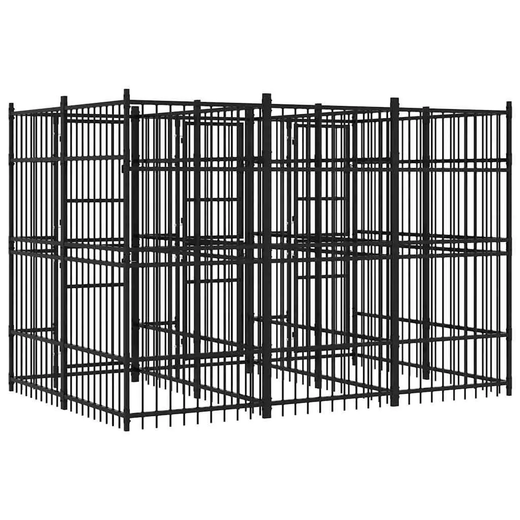 Dog Kennel Outdoor Run Exercise Pen Large Garden Play Enclosure