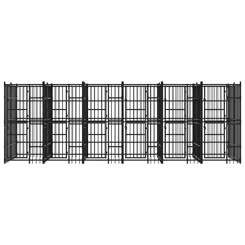 Dog Kennel Outdoor Run Exercise Pen Large 11.06 m²