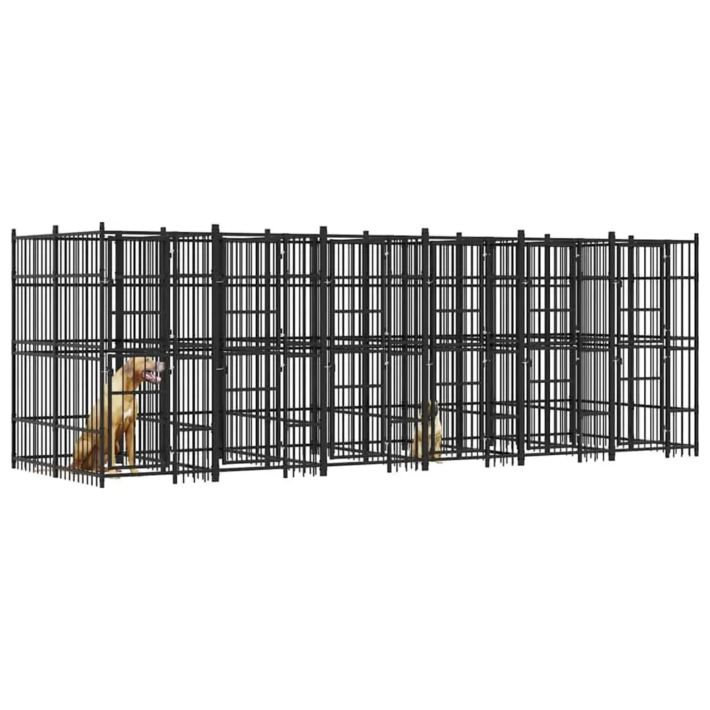 Dog Kennel Outdoor Run Exercise Pen Large 11.06 m²