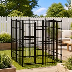 Specifications of Outdoor Steel Dog Kennel 3.69m²